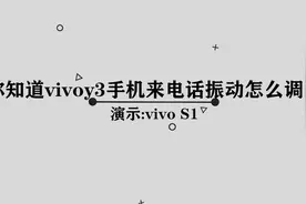 vivoy3手机来电震动应该如何调呢，那些一般人都不知道的方法视频封面