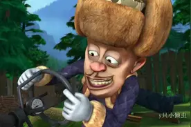 熊出没：光头强用“大炮”制作爆米花，实在太美味了，大家抢着吃