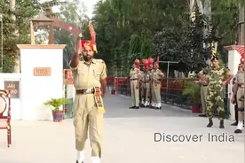 头戴鸡冠帽的印度仪仗兵，魔性表演颇受欢迎，欢呼声震天视频封面