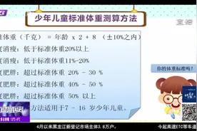 少年儿童标准体重测量方法来了！你家孩子体重是否达标？来看看视频封面