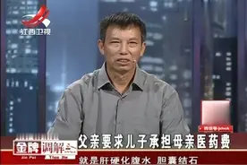 调解：儿子从小被父亲送人，如今父亲要求他承担母亲的医药费视频封面