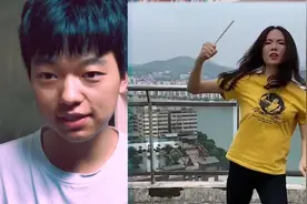 抖音玲爷冲拳断筷剪辑漏洞揭秘，一个微小细节被大多数人忽略视频封面