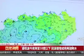 海南6市县最低温今夜降至10度以下，回温缓慢或将再迎降水视频封面