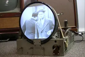 别刷手机了，看看1949年的1台电视机结构，当时的高科技视频封面