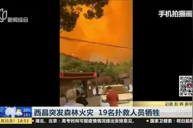 过火面积达1000公顷！四川西昌突发森林火灾，19名扑救人员牺牲视频封面