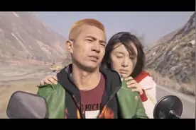 追凶者也-黄毛骑着摩托车带着漂亮女朋友兜风视频封面