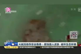 危害极大！火碱洗地安全隐患极大，记者买猪肉做实验被惊呆视频封面