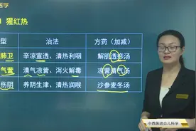 中西医儿科学21猩红热：病原体及临床表现特点，西医中医治疗方法视频封面