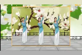 形体舞《酒醉的蝴蝶》2网络火爆歌曲满园花开引来蝴蝶翩翩起舞