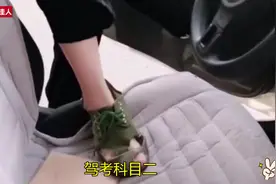 驾考科目二新学员上车不能穿这些鞋，鞋大或高跟鞋都影响安全驾驶视频封面