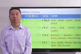 英语语音入门前传，英文字母详释 J,K和L的发音  #知识青年#视频封面