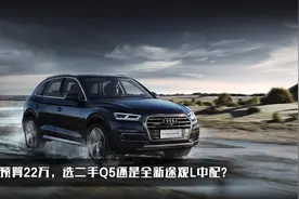 预算22万，选二手Q5还是全新途观L中配？视频封面