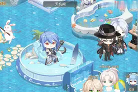 《食物语》食魂专属交互家具特效展示8 碧海潮生+风生水起