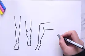 怎么来画腿视频封面