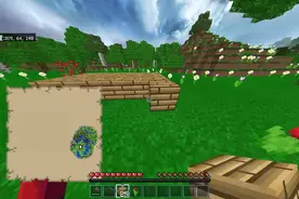 当你开启了无作弊的世界后 Minecraft第一期