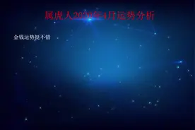 生肖属虎人2020年4月运势分析视频封面