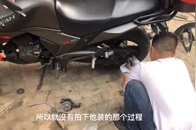 4500买的力帆250小齿轮低速经常打滑，今天把链条三件套换了