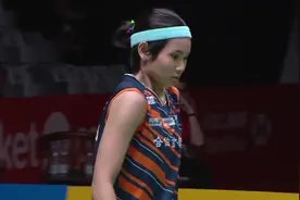 女单半决赛 何冰娇 vs 戴资颖 - 2018印尼羽毛球大师赛视频封面
