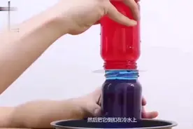冷水和热水可以融合吗？在水中加色素测试，看完涨知识了！