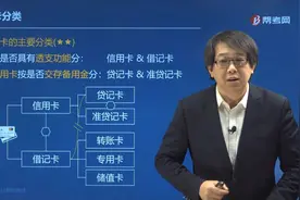 跟着郑晓博老师一分钟了解银行卡的主要分类有哪些？视频封面