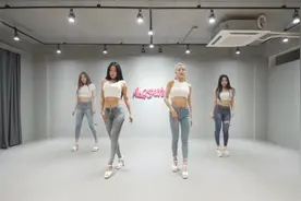 韩国女团laysha舞蹈室现场即兴舞蹈视频封面
