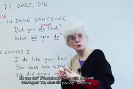 怎么用和什么时候用DO, DOES,  DID？老师给你说说，粉丝：秒懂视频封面