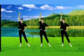 养生健身操，每天坚持几分钟，让你体态年轻人变得更漂亮视频封面