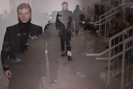 最受瞩目的新星男模Jordan Barrett秀场特辑，又酷又丧视频封面