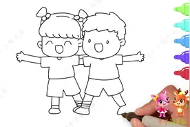 亲子育儿简笔画，幼儿运动会怎么画，宝宝加强体育锻炼身体好视频封面