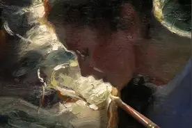 逆光下的少女，来自俄罗斯画家 Vladimir Volegov 油画绘画过程视频封面