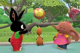 少儿英语动画《Bing》 Balloon 玩气球喽视频封面