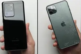 曲面屏和玻璃后盖哪个更耐摔？：三星和iPhone最新旗舰机跌落测试视频封面