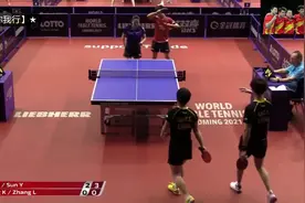 20德国白金赛混双★恭喜林高远★孙颖莎★战胜对手★ 晋级★0129