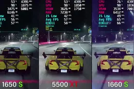 RX 5500 XT vs. GTX 1650S vs. GTX 1660S一对二游戏性能对比视频封面