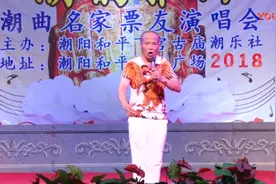 原潮阳潮剧团老丑现场演唱潮剧《罗通扫北》名段，过好听视频封面