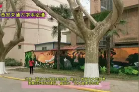 话说西安｜一墙带你云游四季“仙”交大图片