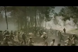 清军大刀长矛对战敌人火枪和山炮，一场冷兵器与热兵器的战争视频封面