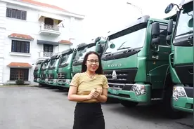 中国重汽豪沃在越南 看一下越南眼镜销售妹是怎么介绍中国车？视频封面