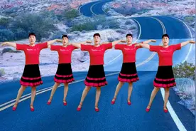 广场舞《洁白的雪莲花》优美抒情，太好听了