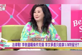 李敖遗产争夺战，每月只给一千美元给李文，李文节目公开表质疑！视频封面