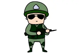 丛林特种兵保家卫国的兵哥哥简笔画教程如何画特种兵画画美术课堂视频封面