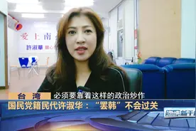 国民党籍民代许淑华：“罢韩”不会过关