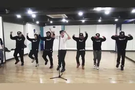 亚洲舞王RAIN舞蹈室排练 ，爆火歌曲《LA SONG》 帅气