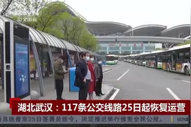 湖北武汉：117条公交线路25日起恢复运营视频封面