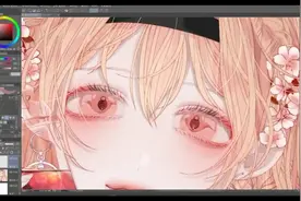 【绘画教程】韩国画师 KAMJI/캄지 的唯美插画绘制过程视频封面