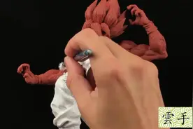 雲手工 泥塑 手办 悟空 龙珠 超级赛亚人视频封面