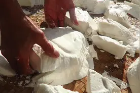 原来木薯粉是这样做出来的，很多人都没见过，今天带大家看看视频封面