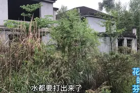 耗费巨资的温泉，为啥变成4栋荒废的别墅？妹子钻进去一探究竟视频封面