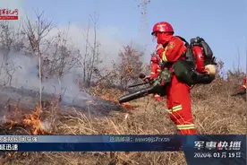 山东烟台：军地协同成功扑灭山林大火视频封面