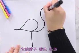 一笔鸟的画法步骤